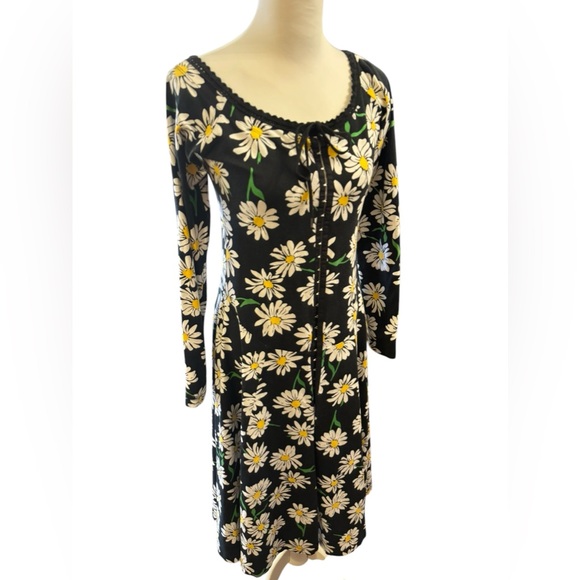 Betsey Johnson Punk Label Archive Daisy Maxi Dress Rare - Picture 6 of 7